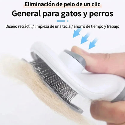 Cepillo Autolimpiante para Mascotas